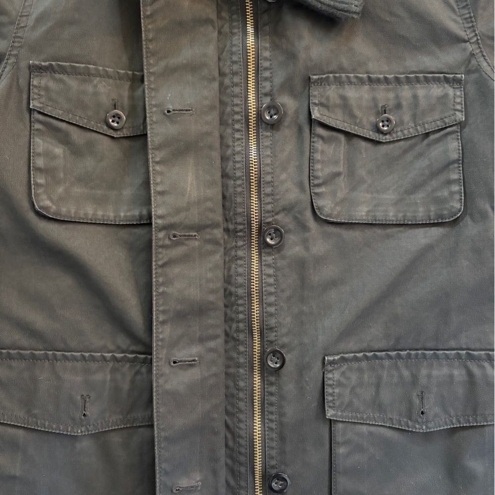 J. Crew Charcoal Button-Up Jacket - Picture 5 of 5